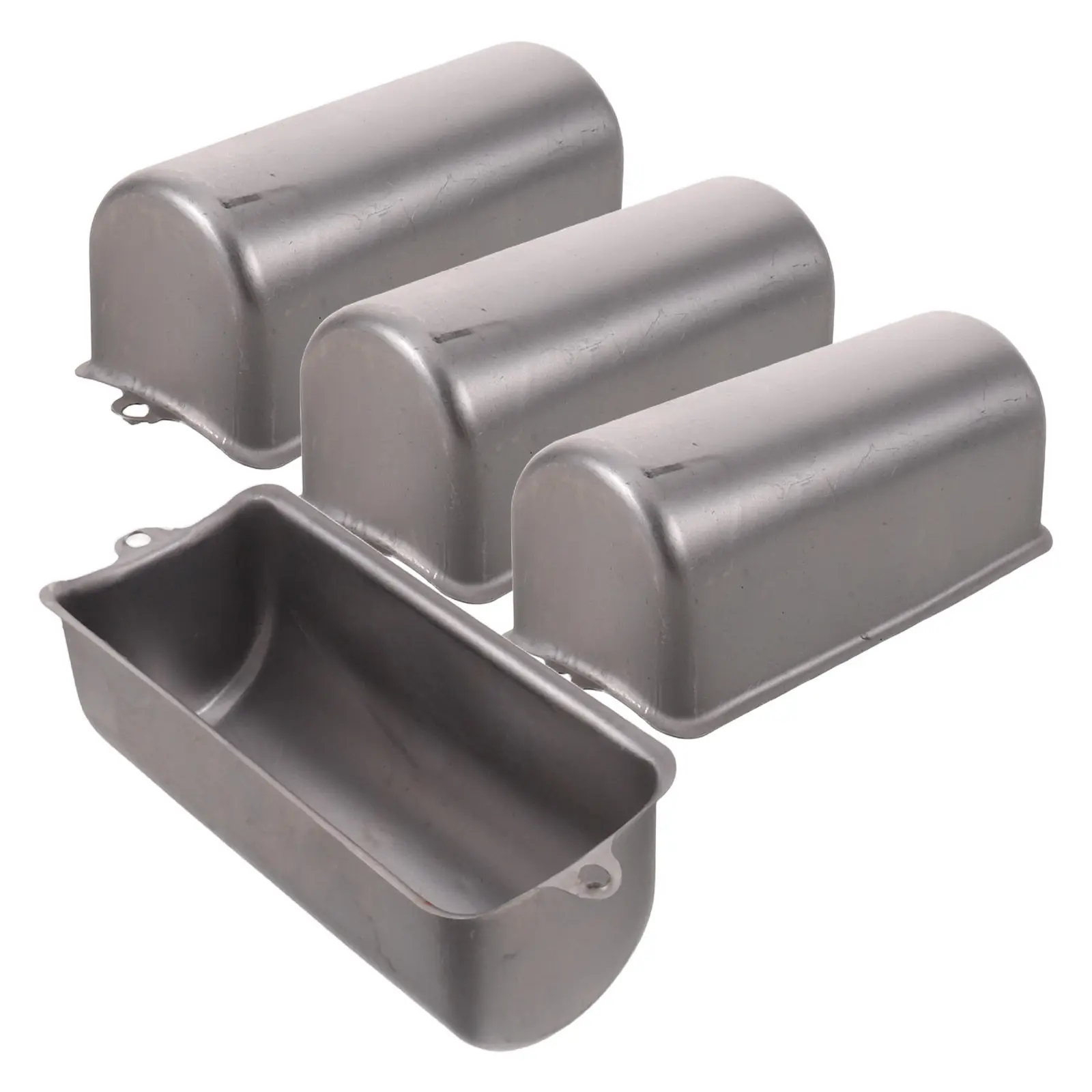 4Pcs Capacitor Guard Housing for Air Compressor Replacement Waterproof Protective Cover Noise Reduction Compressor Capacitor