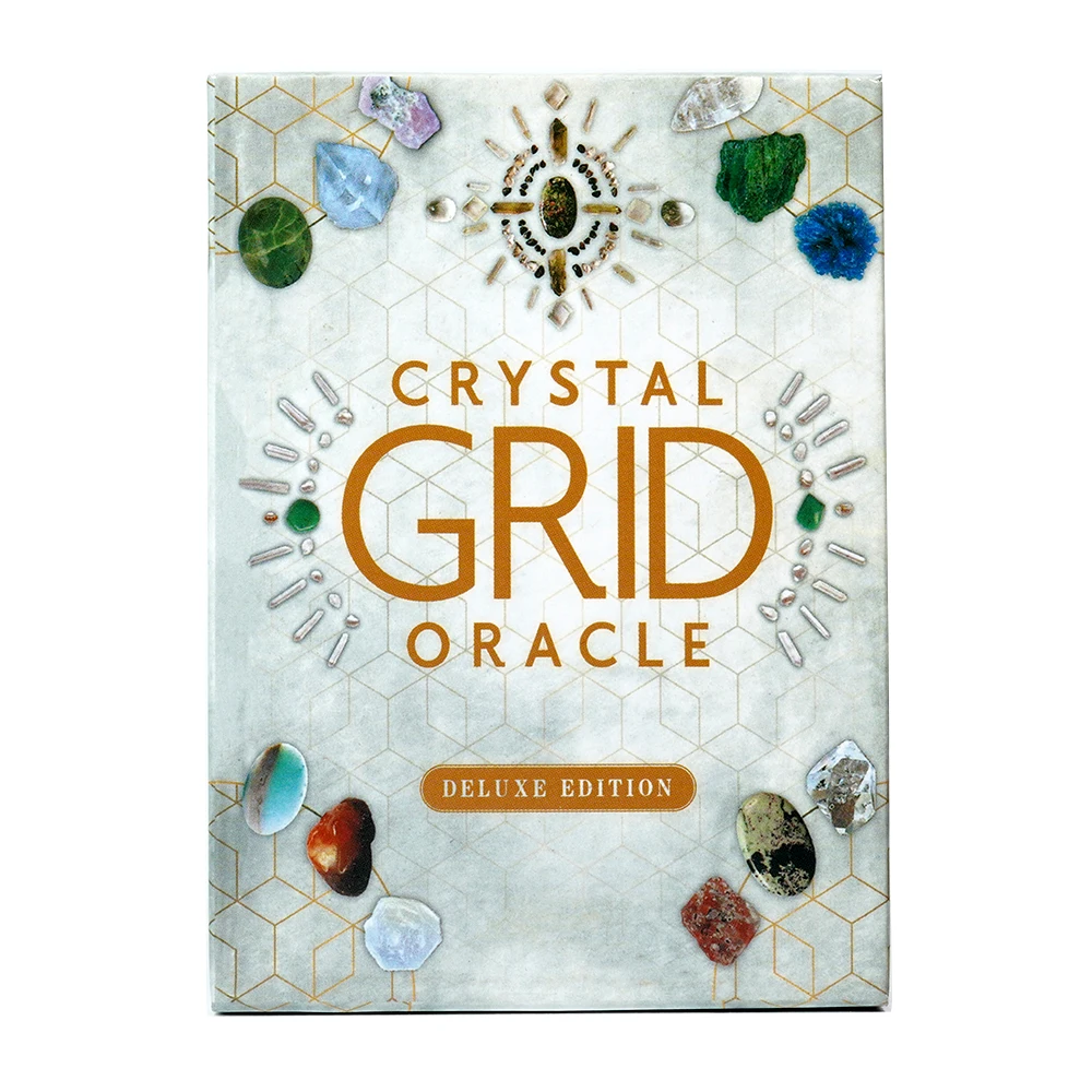 Crystal Grid Oracle Deluxe Edition Cards Deck by Nicola McIntosh Tarot 72 cards Crystal Kingdom Energy