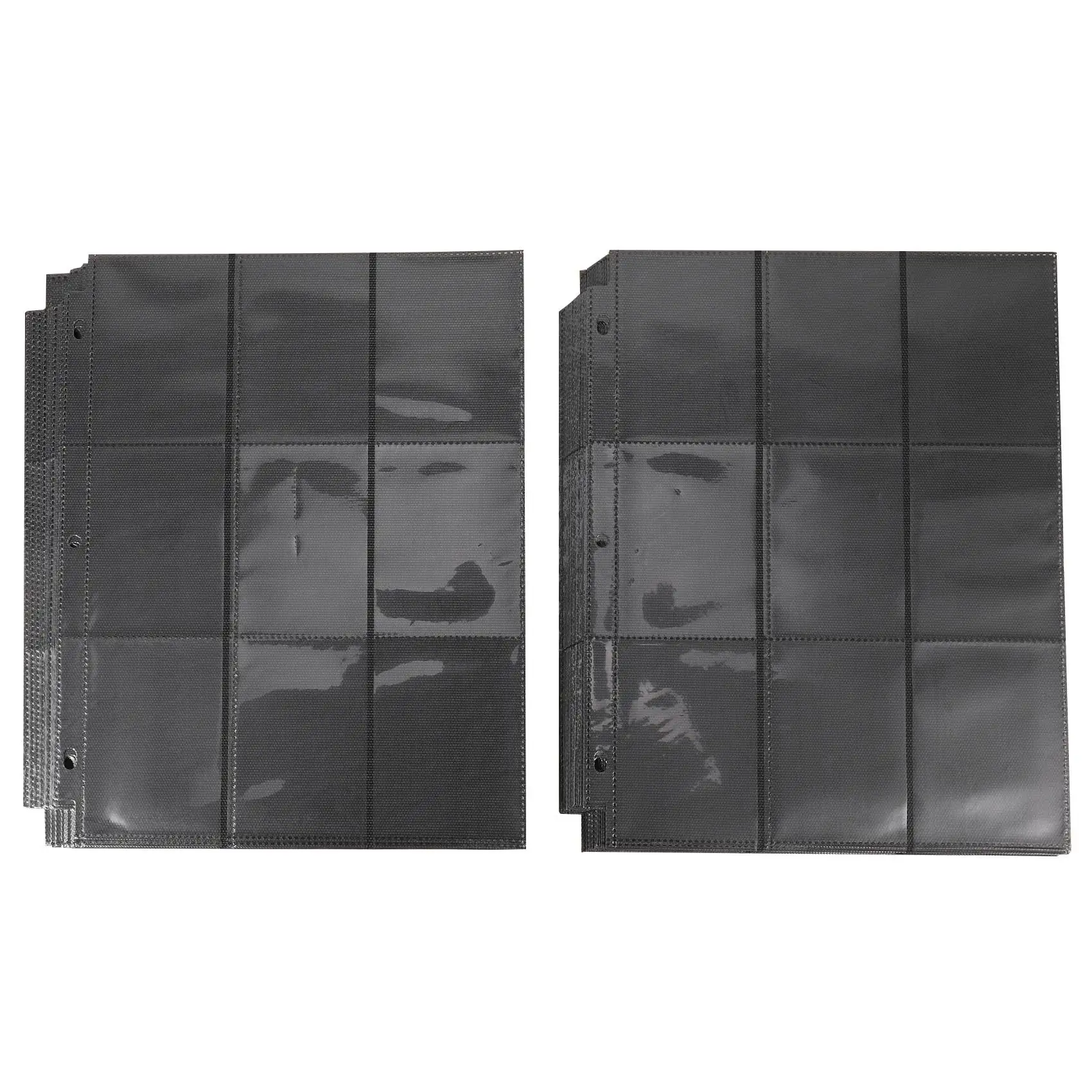 

900 Pockets Trading Card Sleeves Binder, Baseball Card Binder Sleeves Fit for 3 Ring Binder Card Holder Protector