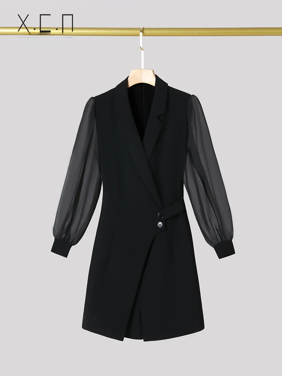 

Xianhun Bird Summer Slim Fit Bla Lace ortie Jumpsuit Women's Commute High Waist Straight Leg Polyester Blend Jumpsuit