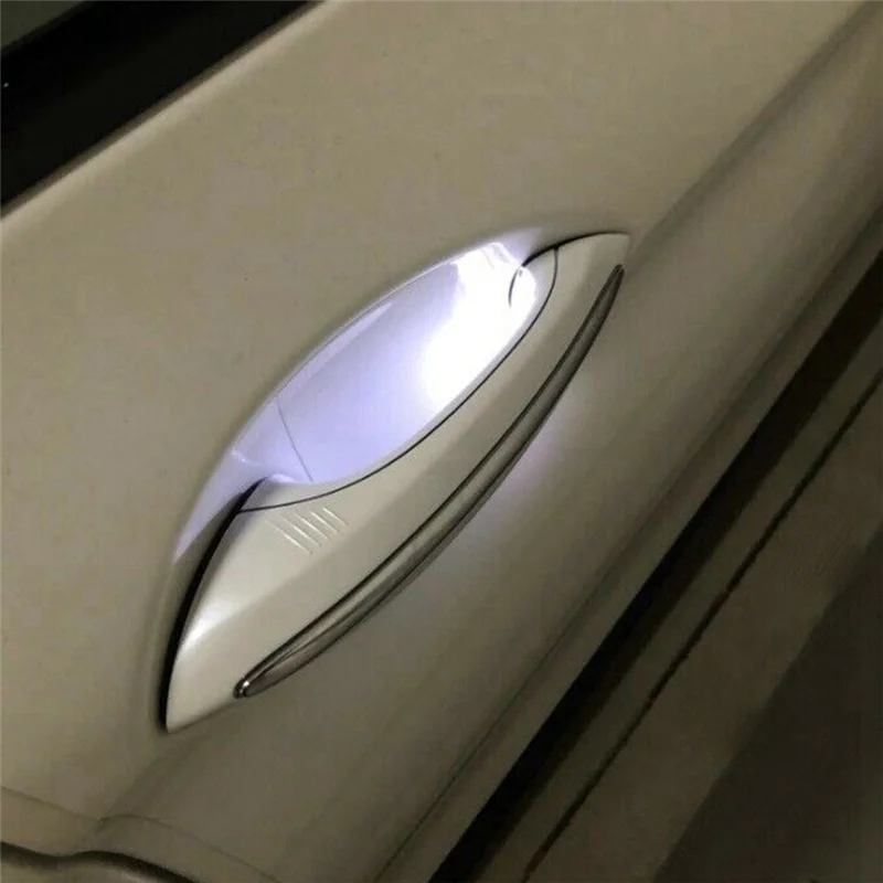 

Efficientt-4PCS Champagne Outer Exterior Door Handle Set With Light For BMW 5 6 7 Series F07 F10 F11 F06 F12 F13 F01 F02 Spare P