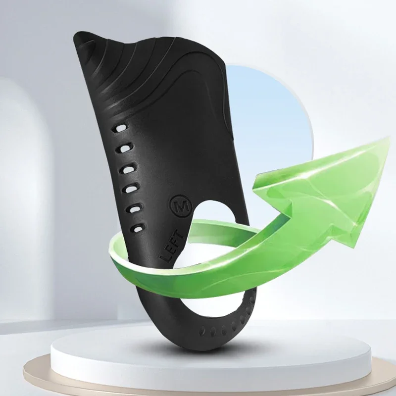 نعل داخلي داعم للقوس للرجال والنساء - أقدام مسطحة - نعال داخلية لتقويم العظام بقوس عالٍ لآلام القوس - دعم عالي التحمل لتخفيف الآلام