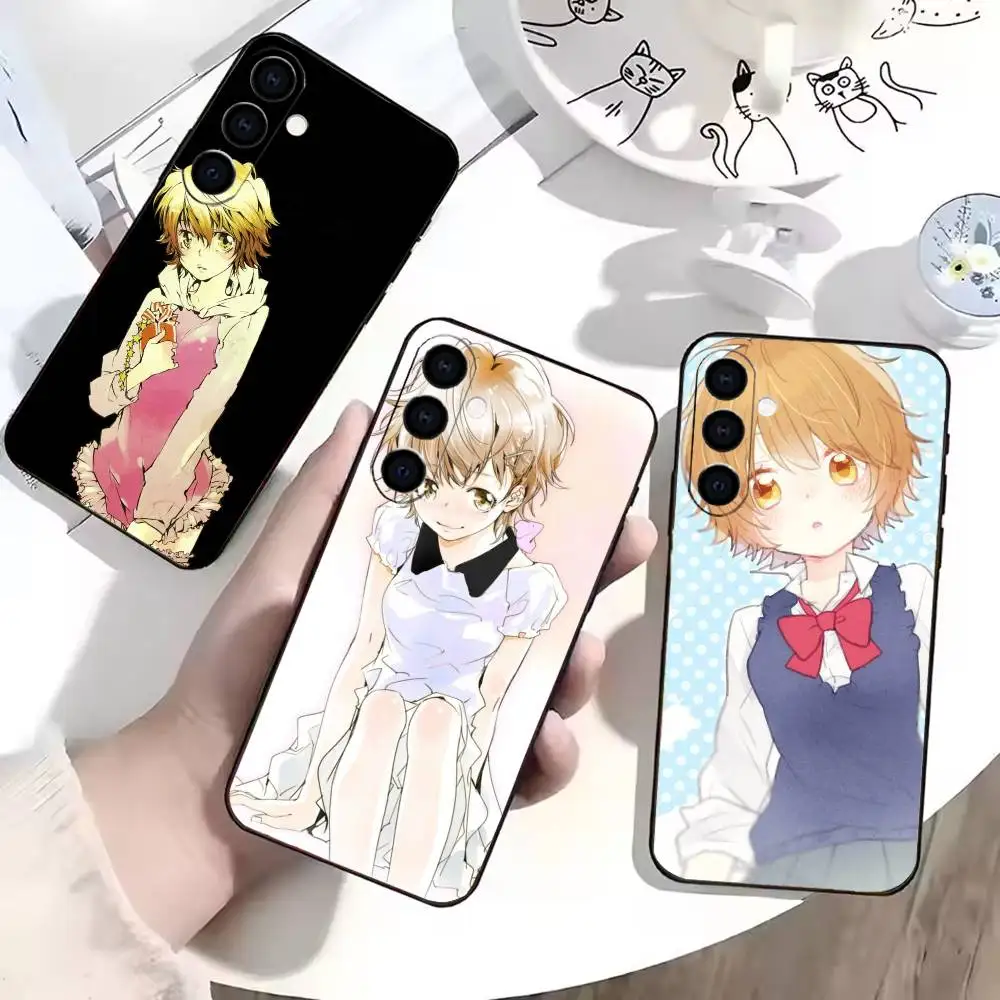 Reborn Kyoko Phone Case Black Silicone Soft For Samsung Galaxy A73,A72,A71,A70,A53,A52,A51