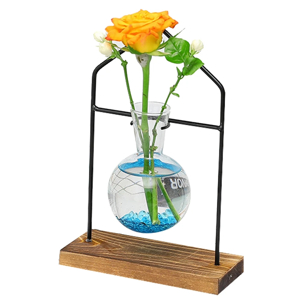 Desktop Plant Propagation Stations,Hydroponic Plant Flower Decoration Vase,Glass Transparent Living Room Home Vase 1