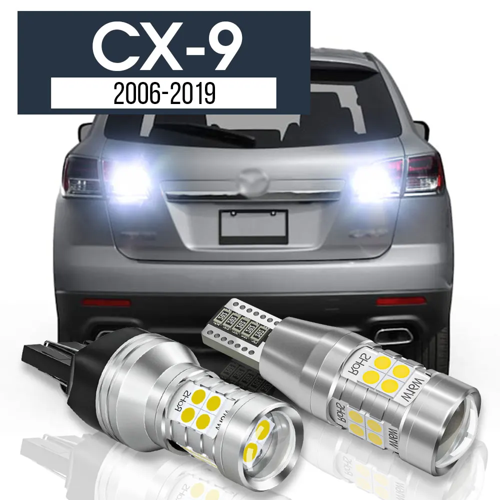 

2pcs LED Backup Light Reverse Lamp Canbus Accessories For Mazda CX-9 CX 9 CX9 TB TB TC 2006-2019 2010 2011 2012 2013 2014 2015
