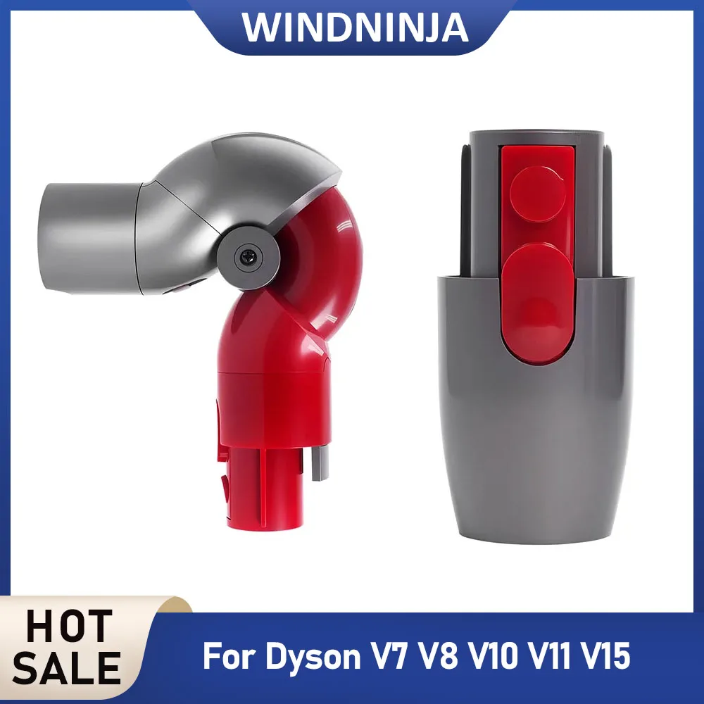 Ersatzteile Passend für Dyson V7 V8 V10 V11 V15 Staubsauger Schnellverschluss Ober- und Unteradapter Ersatzteile Niedrigreichweiten-Adapter Zubehör