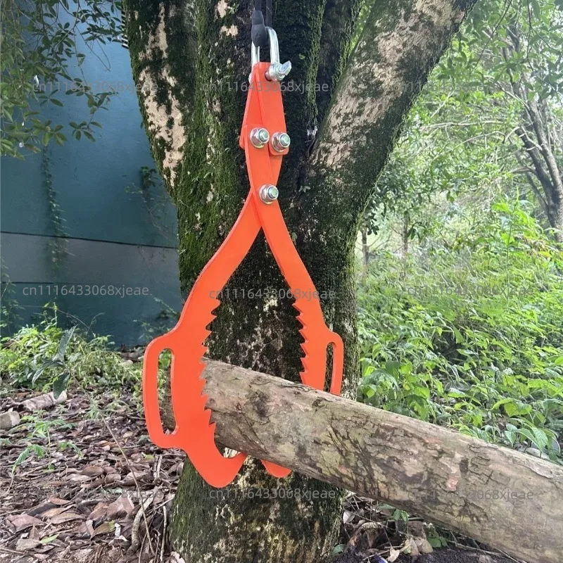 Log Lifting Hook Multifunctional Alloy Steel Timber Clamp Crane Machine Loading Unloading