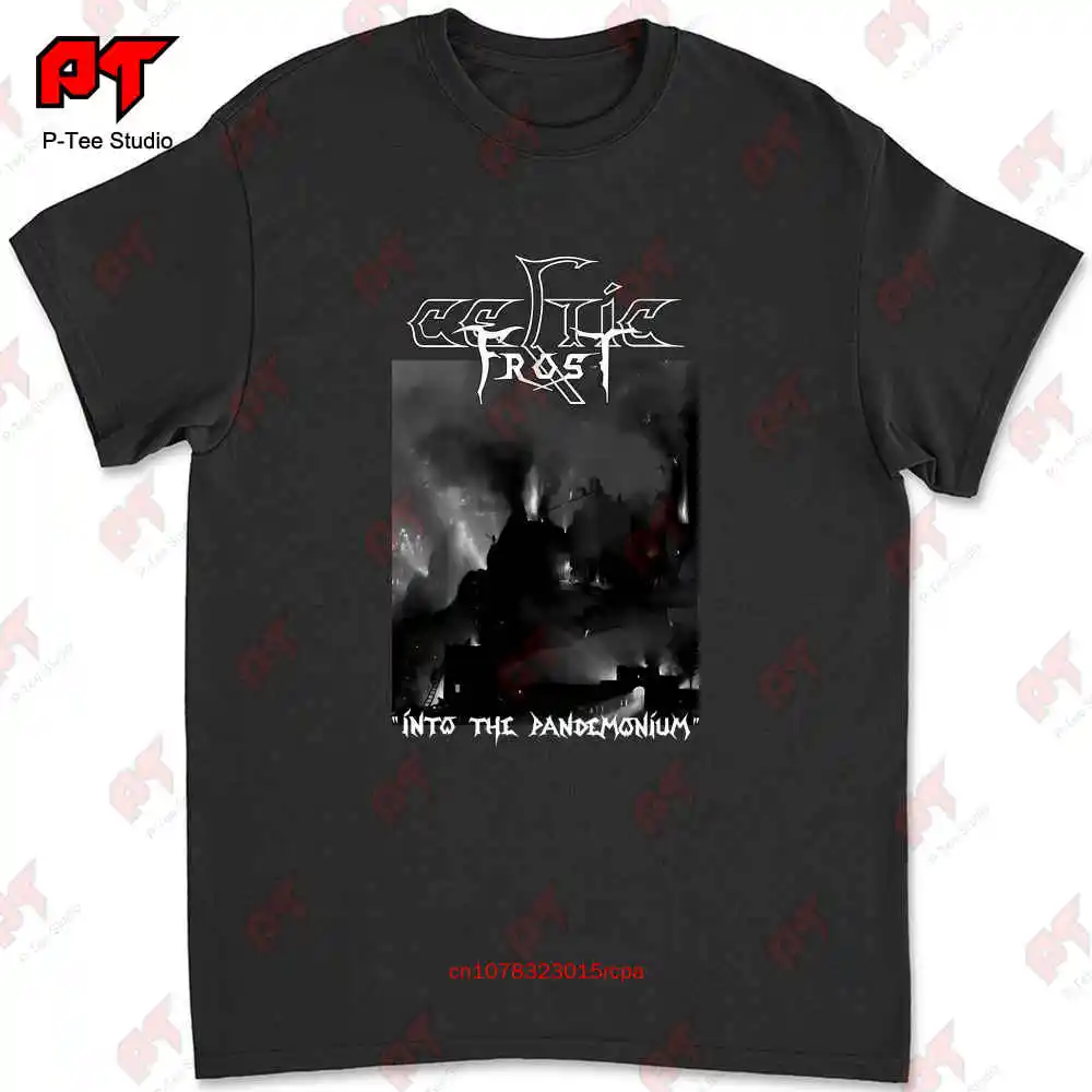 Хлопковая черная Мужская футболка Celtic Frost Pandemonium от S до 5Xl Nb999 6VF4