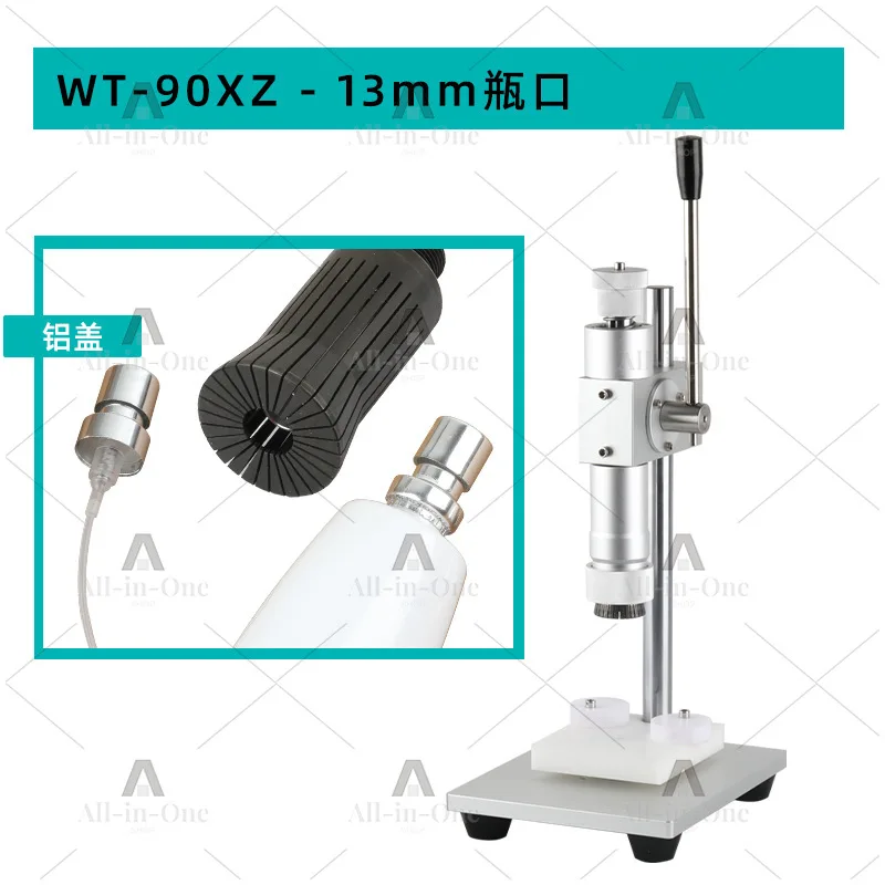 Aluminum cap perfume bottle sealing machine capping machine oral liquid bottle spray bottle lock cap