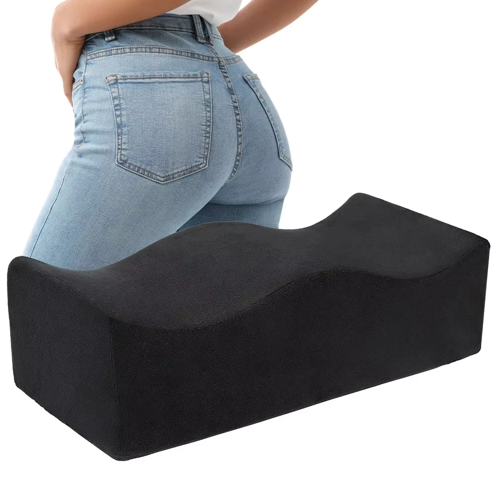 Ergonomic Memory Foam Leg Pillow - Relieve Pressure Relax Massage Leg Support Pillow for Sleep/Rest