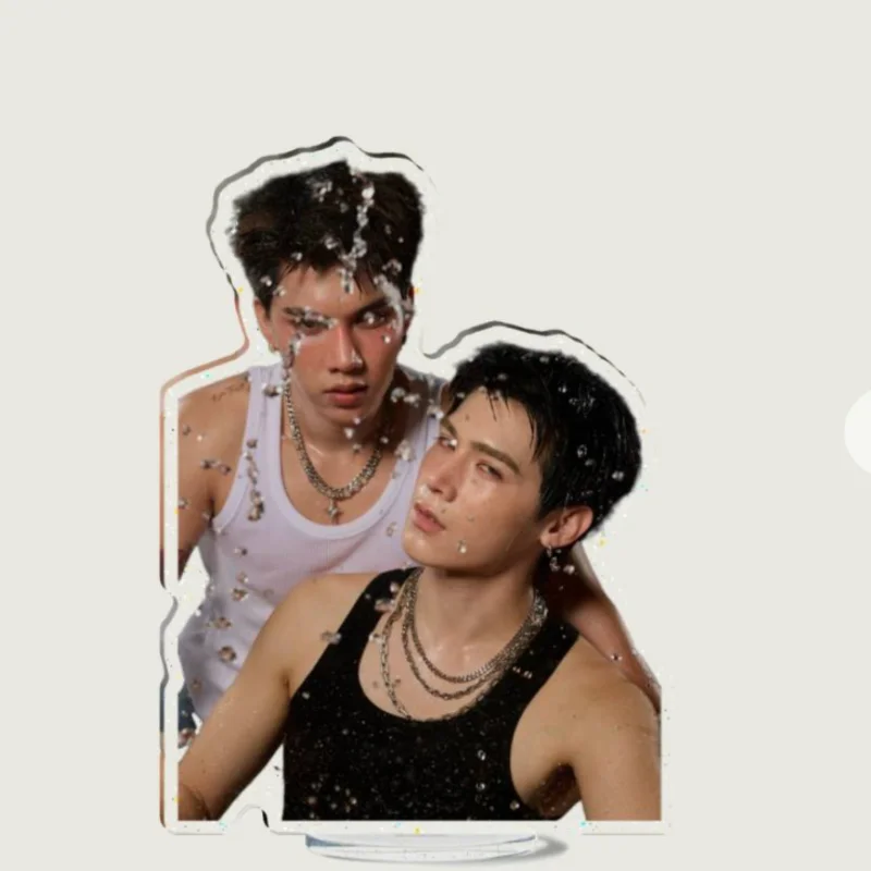 Fortpeat Peat Wasu Fortfts 12cm Stand Up Thai TV Love Sea The Series Drama Stills Humanoid Stop Sign Desktop Decor Ornaments