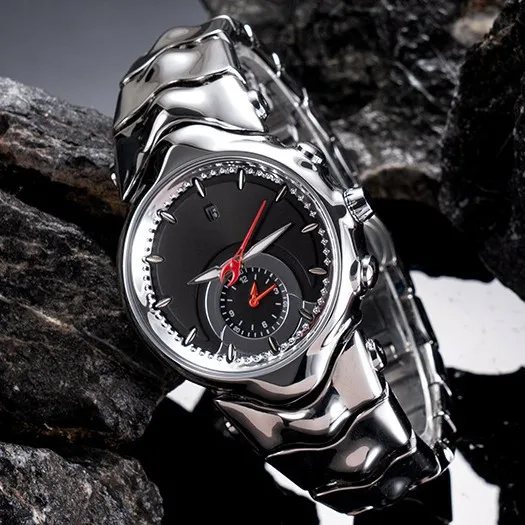 Medieval Y2k Millennial Special-shaped Original Wind Judge Non-mechanical Retro Men's Watch Fashion