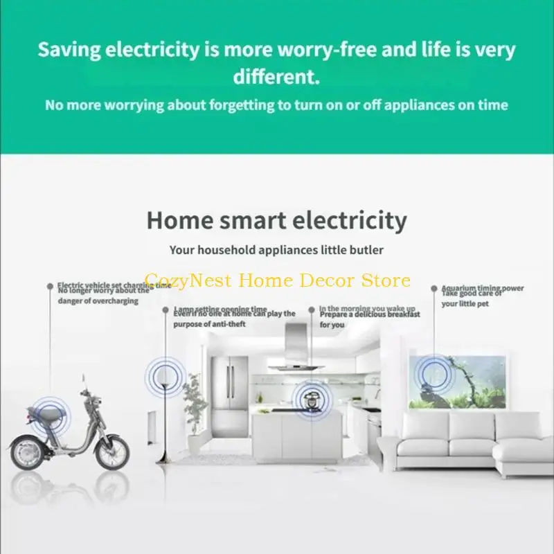 

92MF Portable 24 Hour Cyclic Timer Switches Programmable Mechanical Timer Easy to Use
