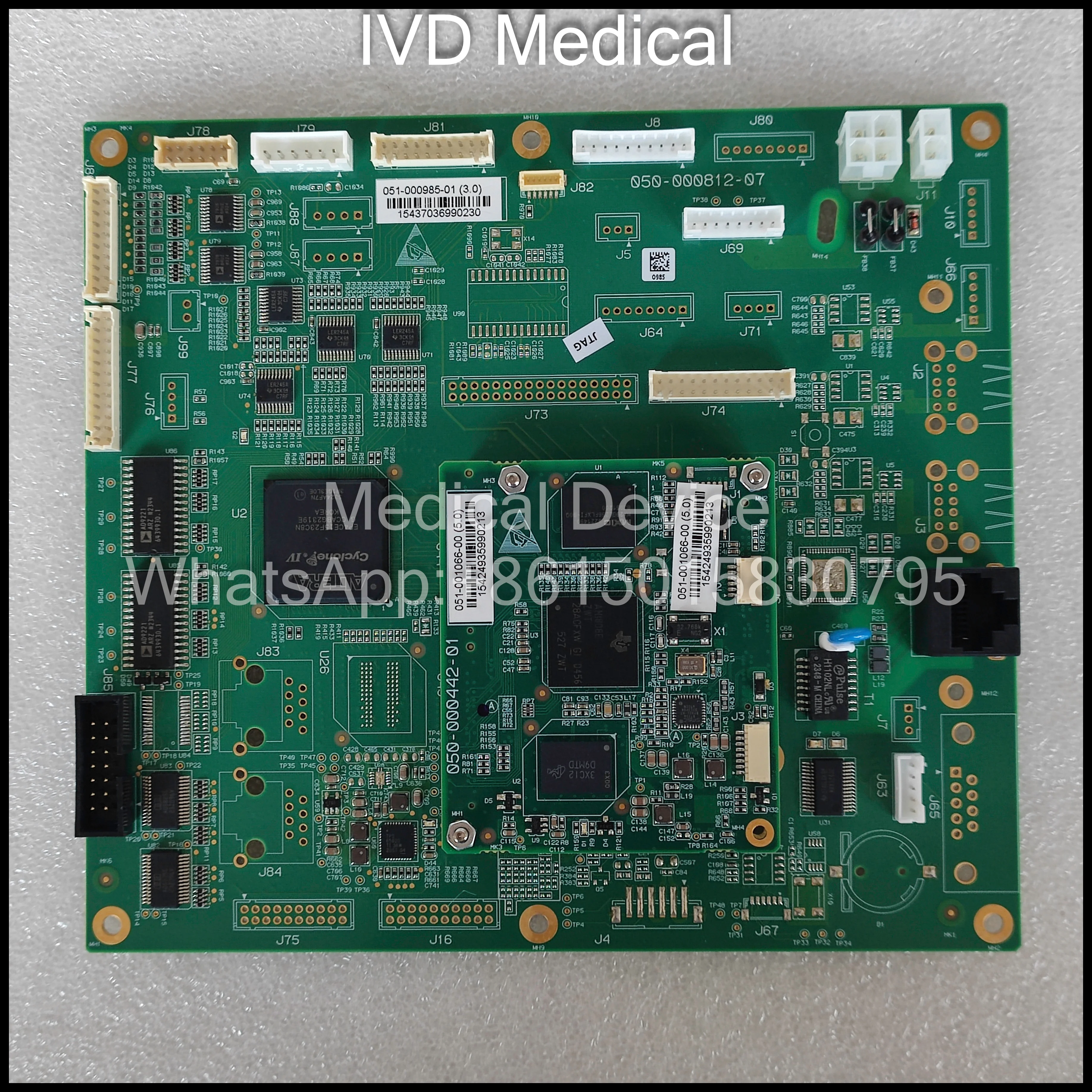 Mindray BC5100 BC5300 BC5310 BC5310CRP BC5380 Hematology Analyzers - Pinaster Main Control Board PCBA  051-000985-01