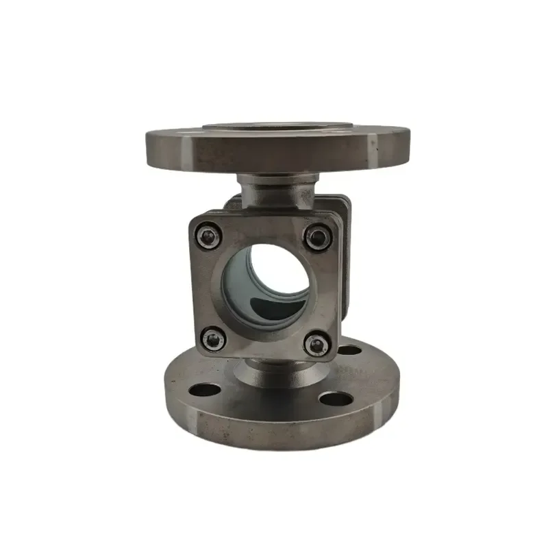 CNJS High Temperature Flanged Sight Glass Stainless Steel 304/316 & Carbon Steel Pipe Fittings DN40 DN50 DN32