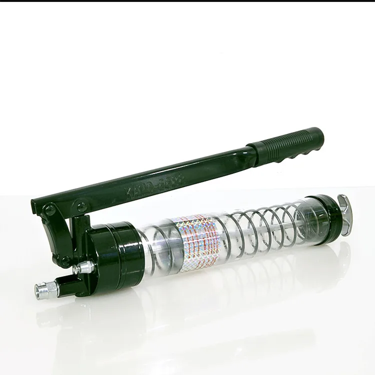 New Manual Transparent Butter Gun Single Pole Excavator Butter Grab High Pressure Artifact Self-priming Pneumatic 1pcs