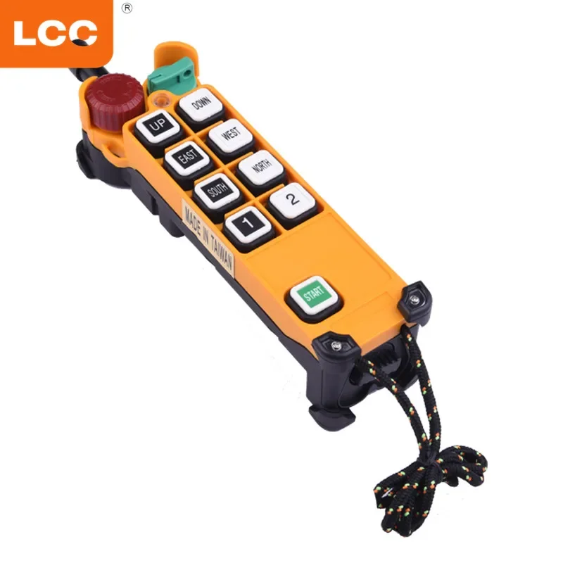 F24-8D Telecrane 8 Buttons Double Speed Transmitter Receiver Remote Control Factory Radio Wireless Industrial Remote Control