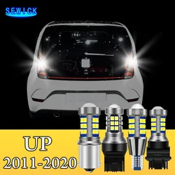 2pcs LED Reverse Light Backup Bulb Accessories For VW Volkswagen UP 2011-2020 2012 2013 2014 2015 2016 2017 2018 2019