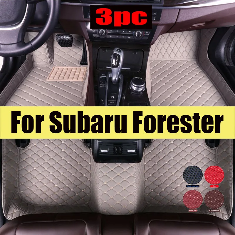 

For Subaru Forester 2024 2023 2022 2021 2020 2019 Car Floor Mats Auto Interiors Covers Carpets trunk mat Foot Waterproof Rugs