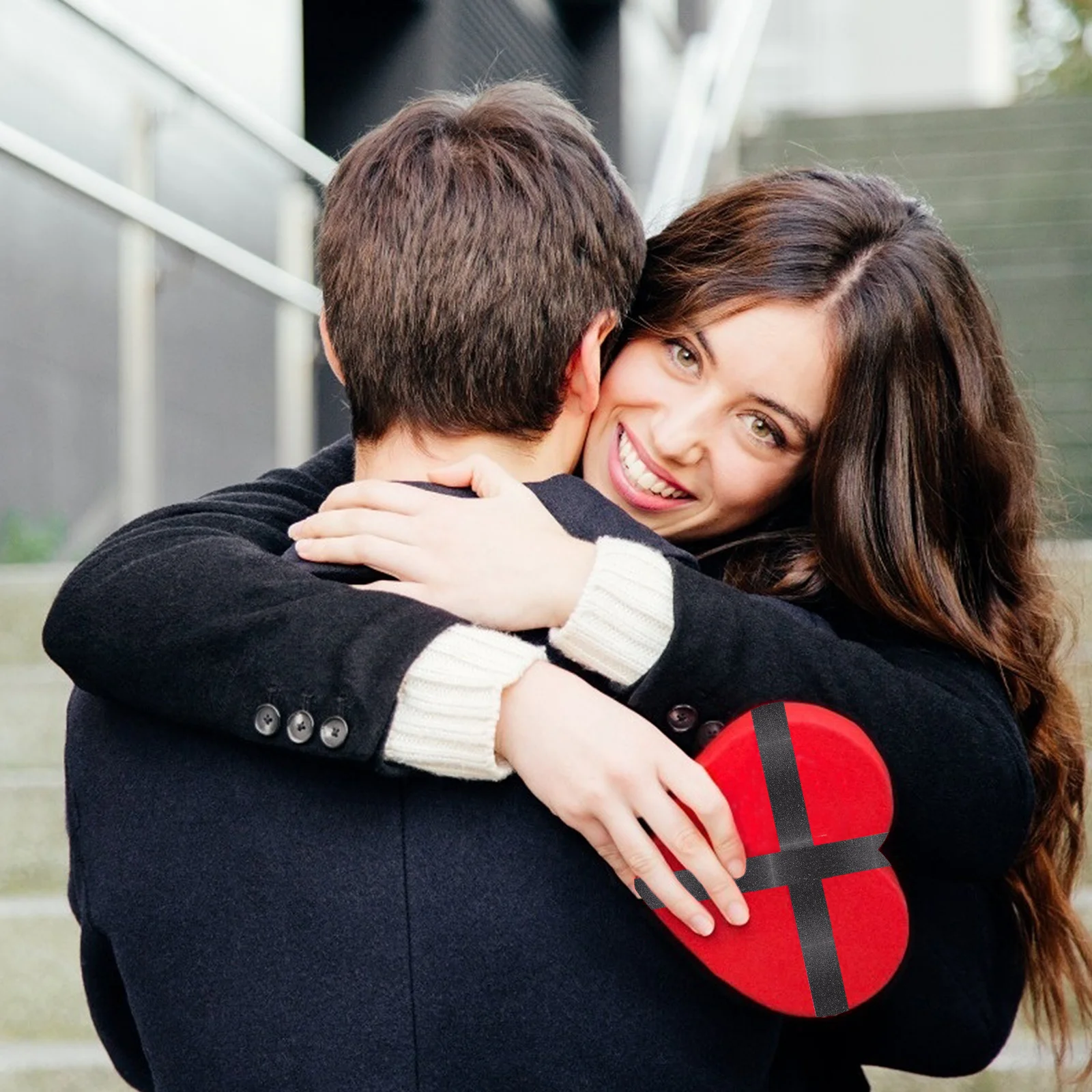 6 لفات شريط ورقي لامع أسود لتقوم بها بنفسك شريط حرفي لتغليف هدايا مجلة القصاصات لا حاجة إلى مقص