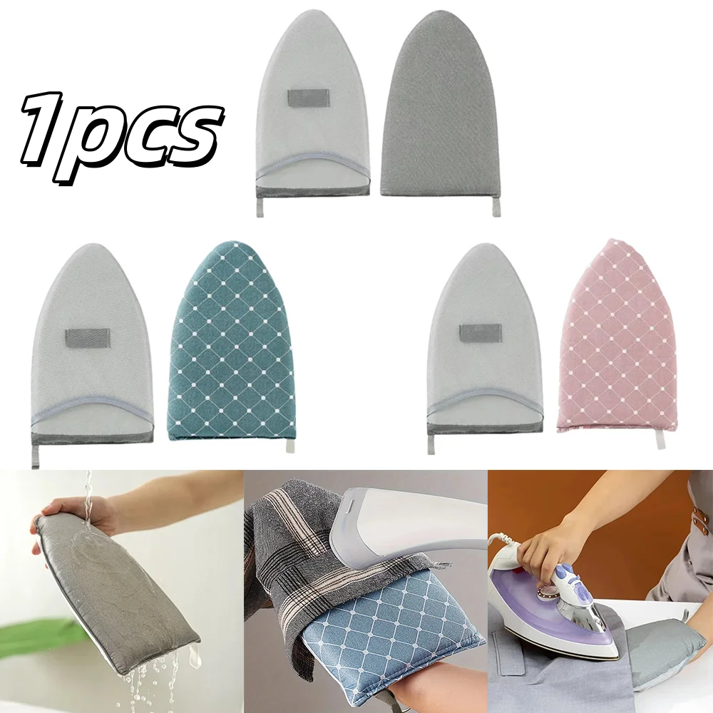 

1pcs Handheld Mini Ironing Board Anti-Scald Iron Clothes Resistant Heat Pad Gloves Heat-Resistant For Clothing Store Stain Tools
