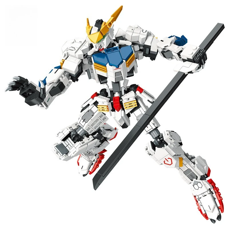 멋진 메카 이중 변신 피규어, 블록 장난감, 수집용 장식품 및 선물