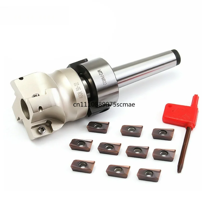 MTB2-FMB22 milling shank with APMT1604 milling insert 10PCS + BAP 400R - 50-22-4 T