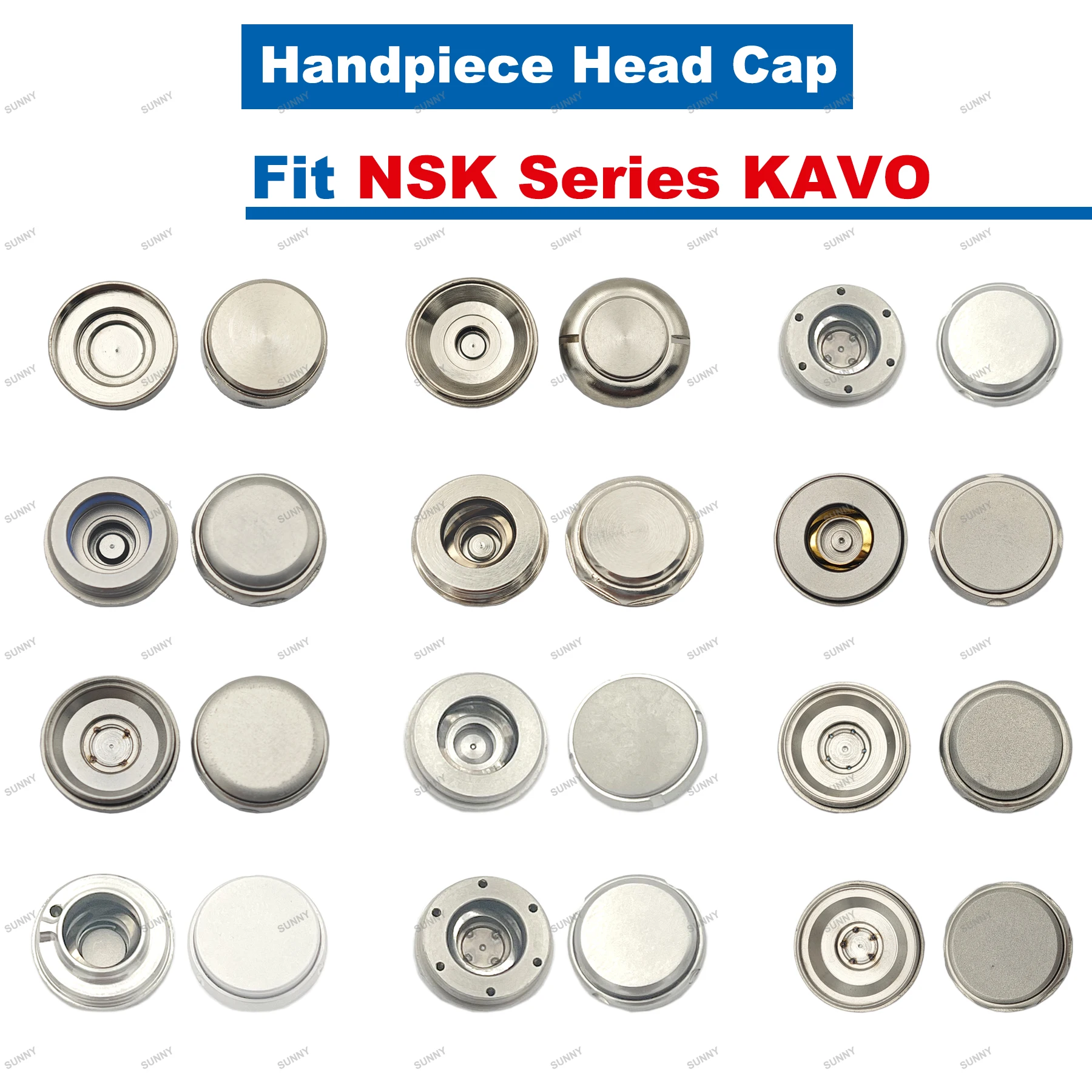 Dental Handpiece Torque Cap Head Back Cover Stainless Fit NSK Max Air Series KAVO  Push Button High Speed Handpiece