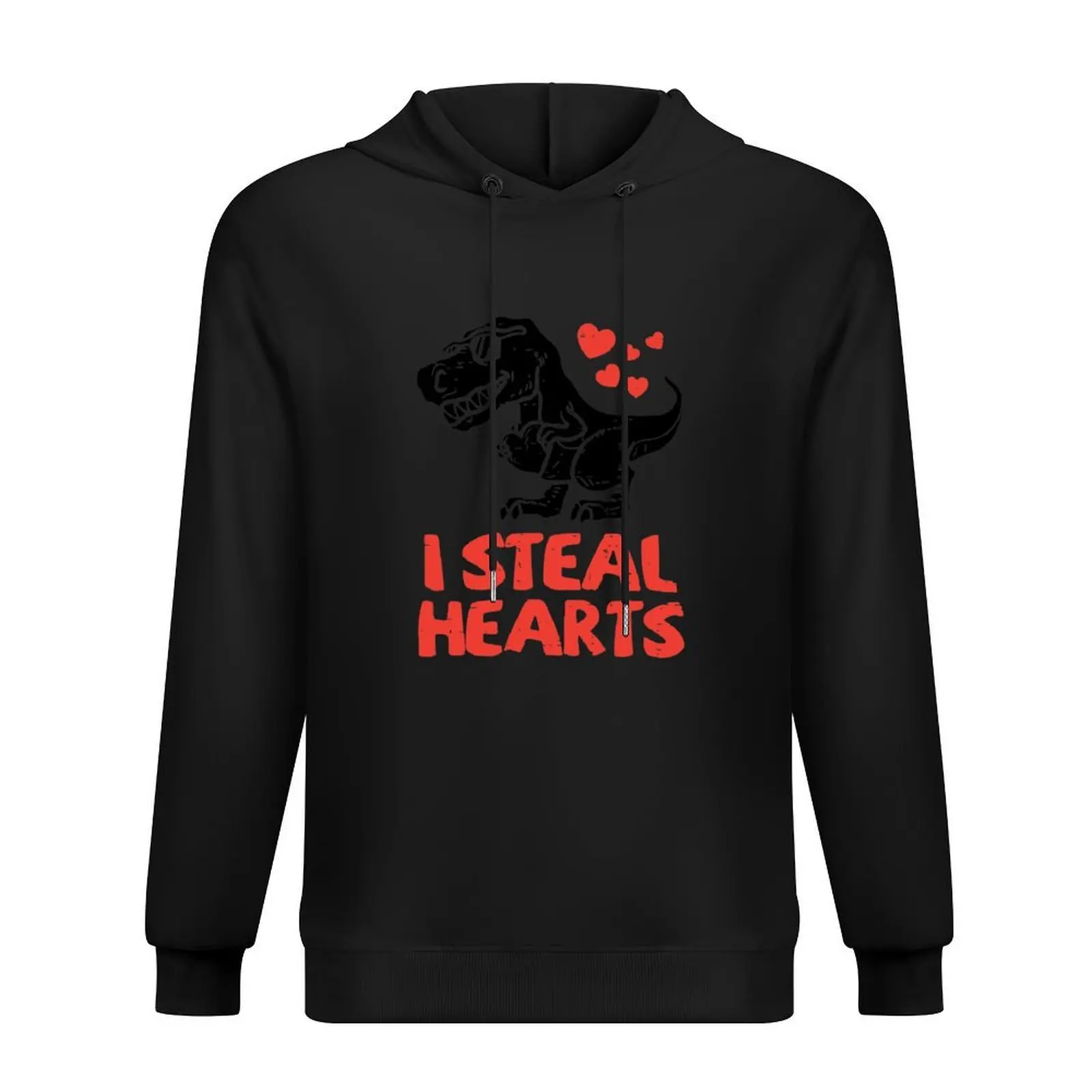 

I Steal Hearts Dinosaur Funny Valentine Day Hoodie korean autumn clothes autumn jacket men graphic t shirts men tracksuits