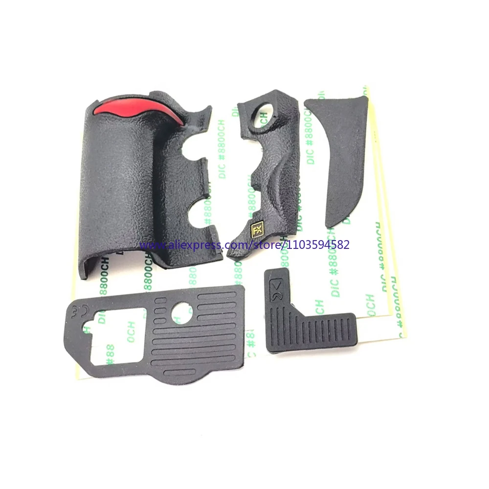 Brand New High Quality Body Grip Side Left Thumb Rear Rubber Leather Skin Shell For Nikon D700 Digital Camera Part + Tape Part
