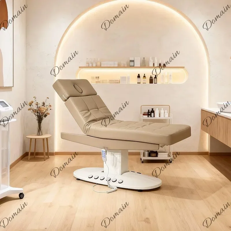 SA  L Electric Height Adjustable Beauty Bed Massage Table for Salon Tattoos Micro Surgery G