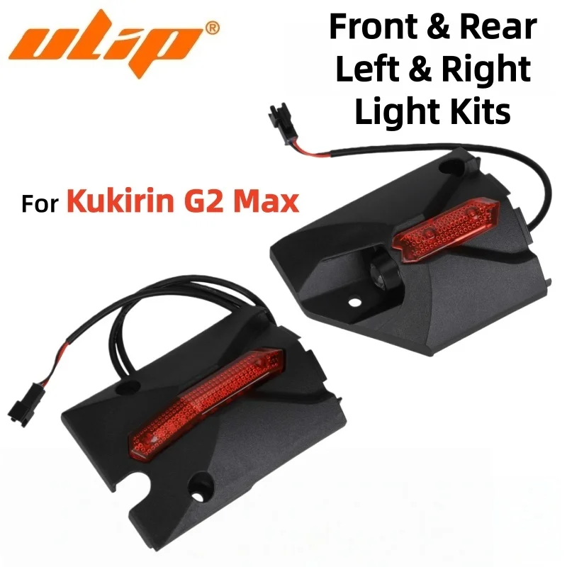 

For Kukirin G2 Max Front Rear Left Right Side Light Kits for KUGOO Electric Scooter Turn Signal Lights Accessories Warning Lamp