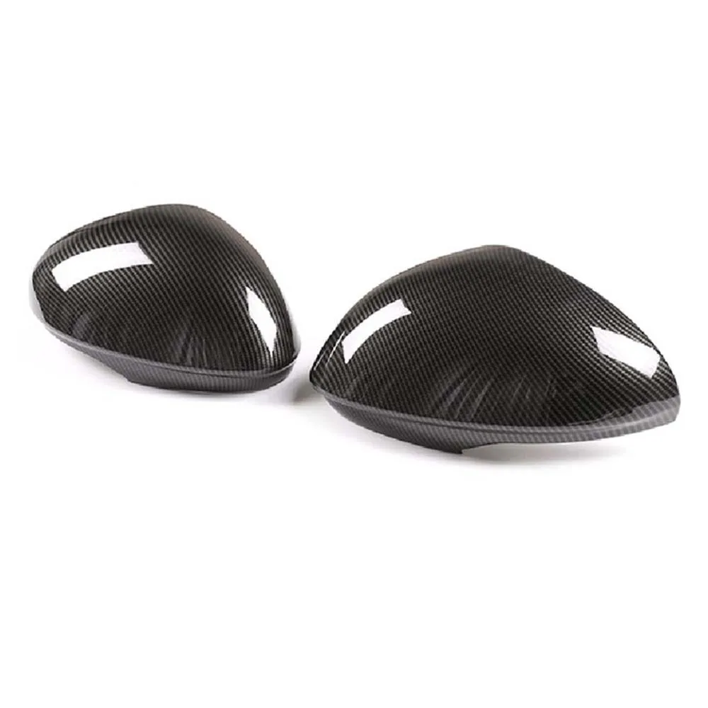 

Обновление автомобиля, глянцевая черная крышка дверного зеркала из углеродного волокна для Alfa Romeo Giulia 2017 2018 2019 2020, автомобильные аксессуары заднего вида