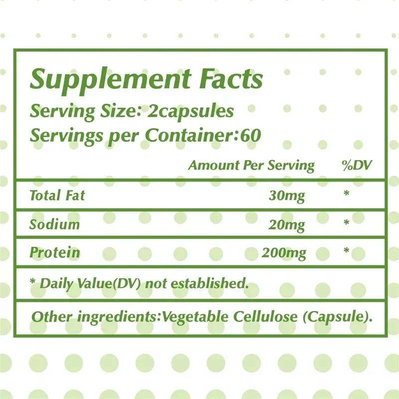 Plant Based Protein Supplement - Digestive Support, Promotes Intestinal Health, Antioxidant Supplement