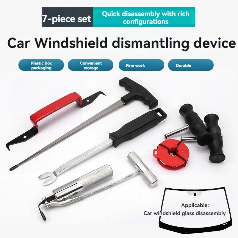 

Полностью новая замена инструмента для разборки лобового стекла автомобиля, трос, ручка для разборки проволоки