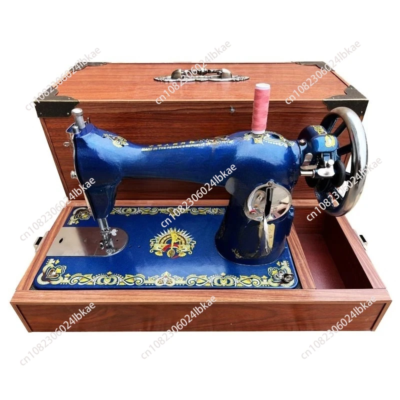 

Household Sewing Machine Old-fashioned Sewing Machine Head Jeans Fabrics Sewing Machine Pedal Controller