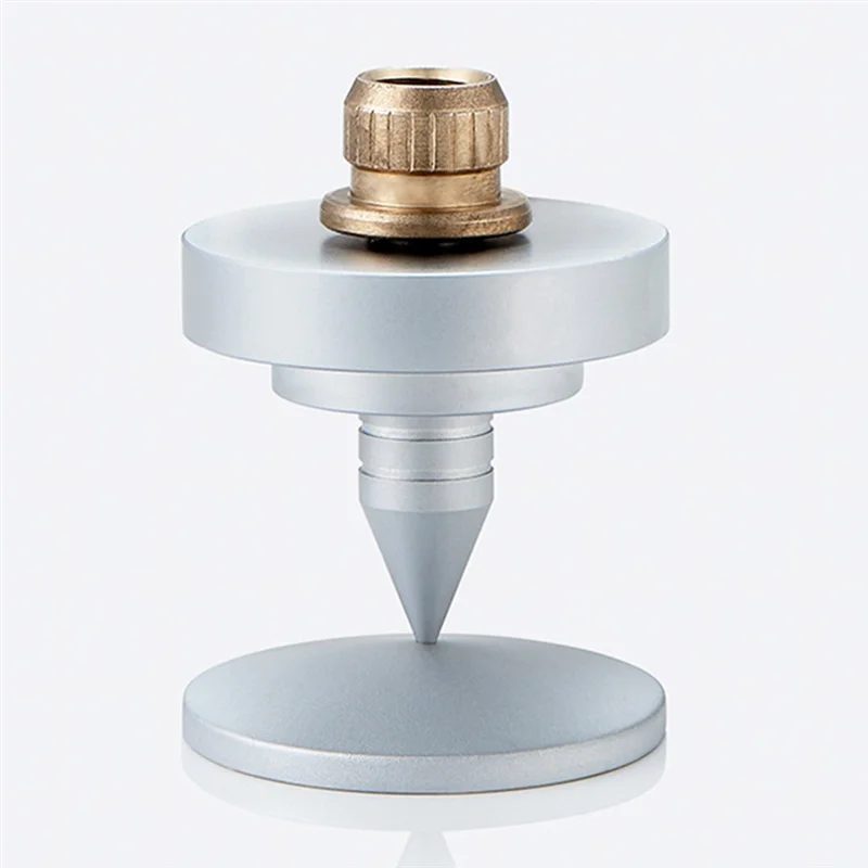 ABJG-4 قطعة مكبر الصوت سبايك عزل قدم النحاس مخروط القرص الدوار مكبر للصوت مرحبا فاي المتكلم حامل قدم