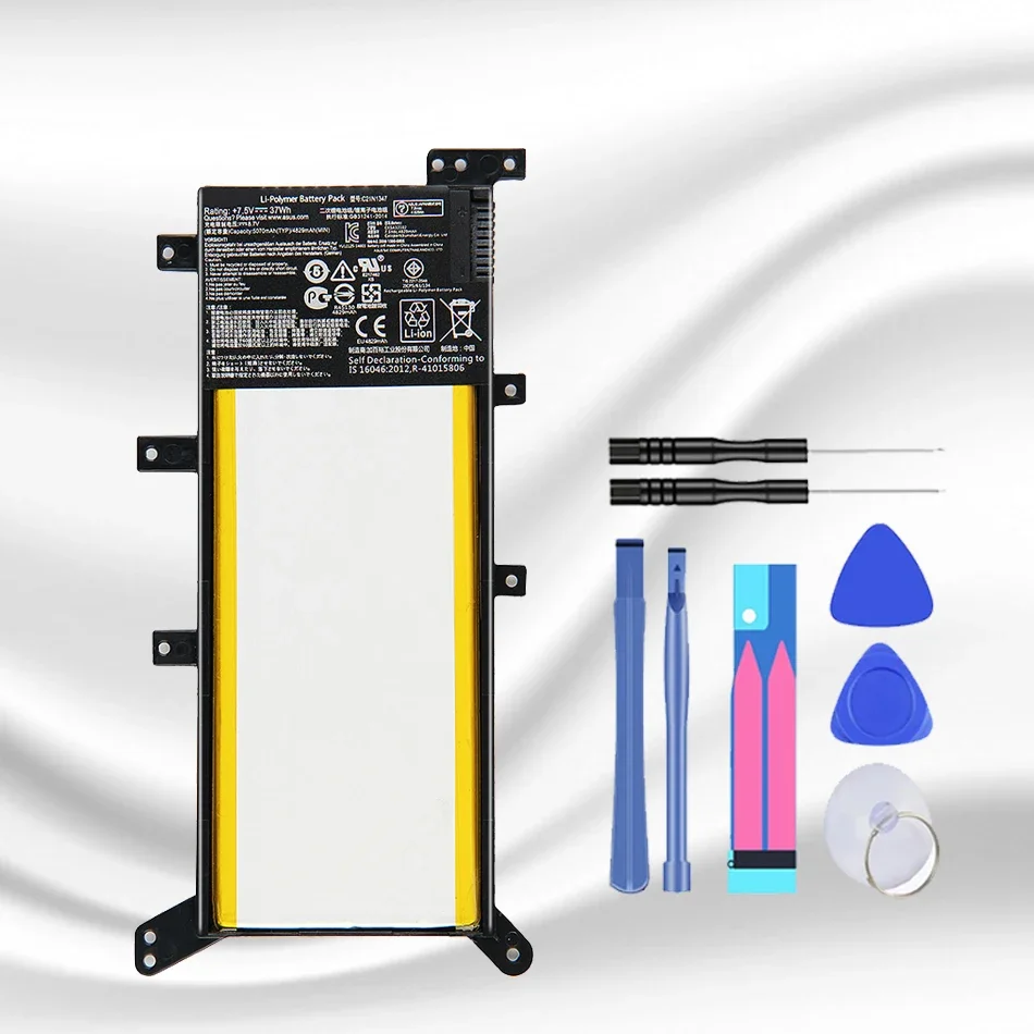 

Аккумулятор для ASUS X554L X555L X555LB X555LN X555 X555LD X555LP F555A F555U W519L F555UA C21N1347 5000 мАч
