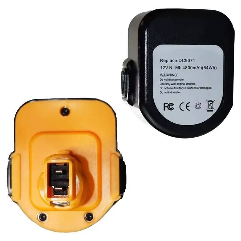 

Аккумулятор для инструментов 12 В, 4800 мАч для Dewalt DE9074 DC9071 DE9037 DE9071 DE9075 DW9071 DW9072 DW9074 DC727 DC756 DC980 DC981 DW0