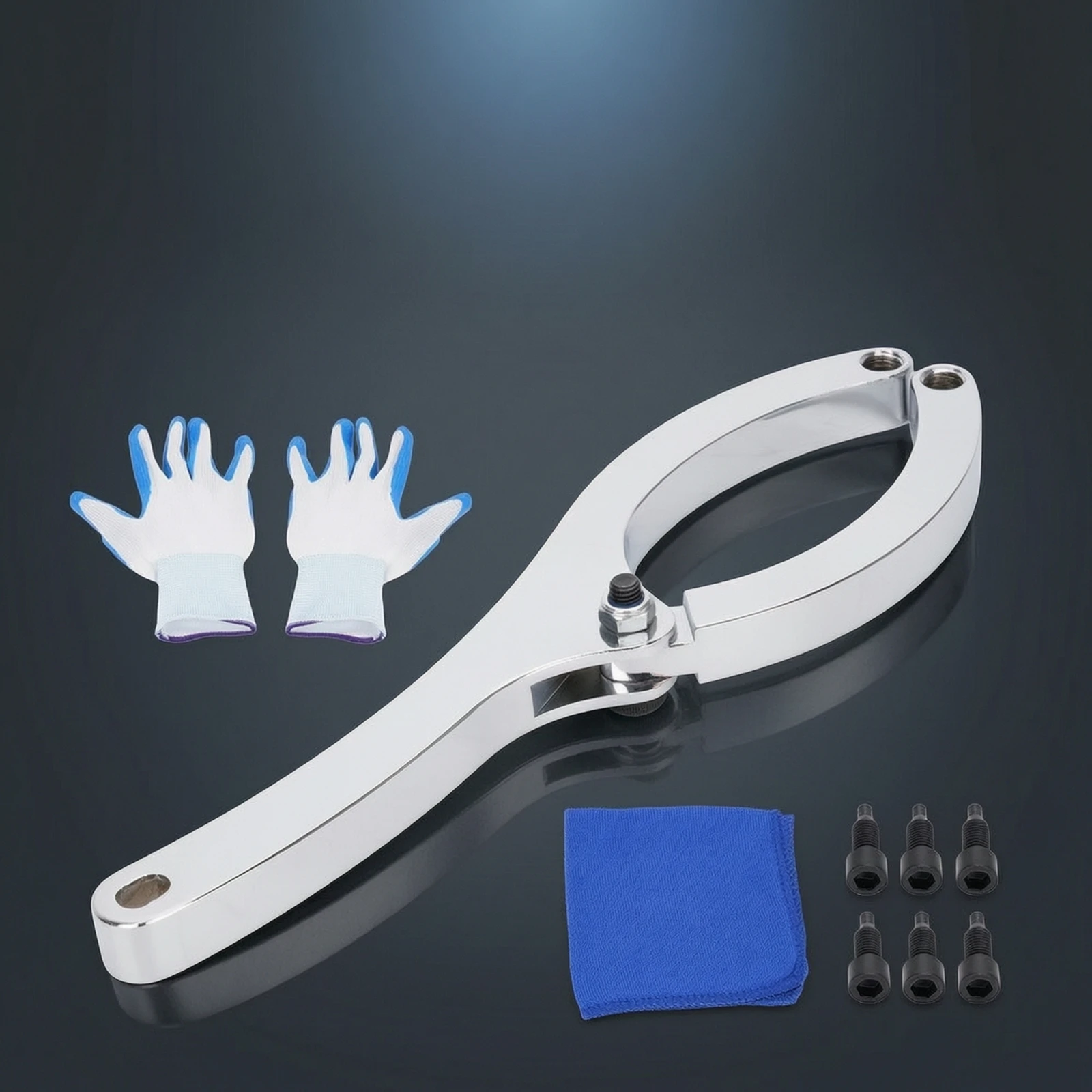 Oil Seal Wrench Adjustable Wrench with Fasteners Hydraulic Seal Installation Tool Long-Lasting Repair Kit Universal