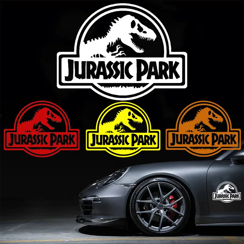 

Personalized Jurassic Park Car Sticker Fridge Stickers for SUV Camper RV Van Motorhome Caravan Vinyl Decal Decoration