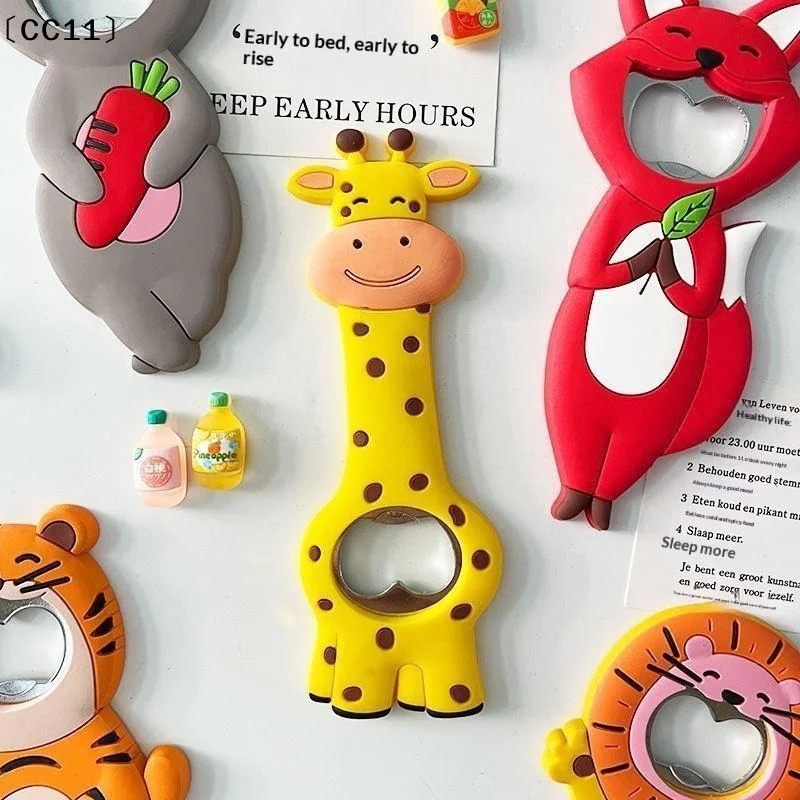 Bottle Opener Shark Magnet Beer Opener Fridge Stickers Practical Gadgets Bottle Lid Opener Magnetic Bar Kitchen Tool〔CC11〕
