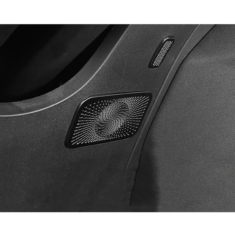 Car Driver Side Audio Panel Sound Speaker Trims Cover for Geely Boyue L Atlas 2023 2024 2025 Accessories Kit Auto Protector