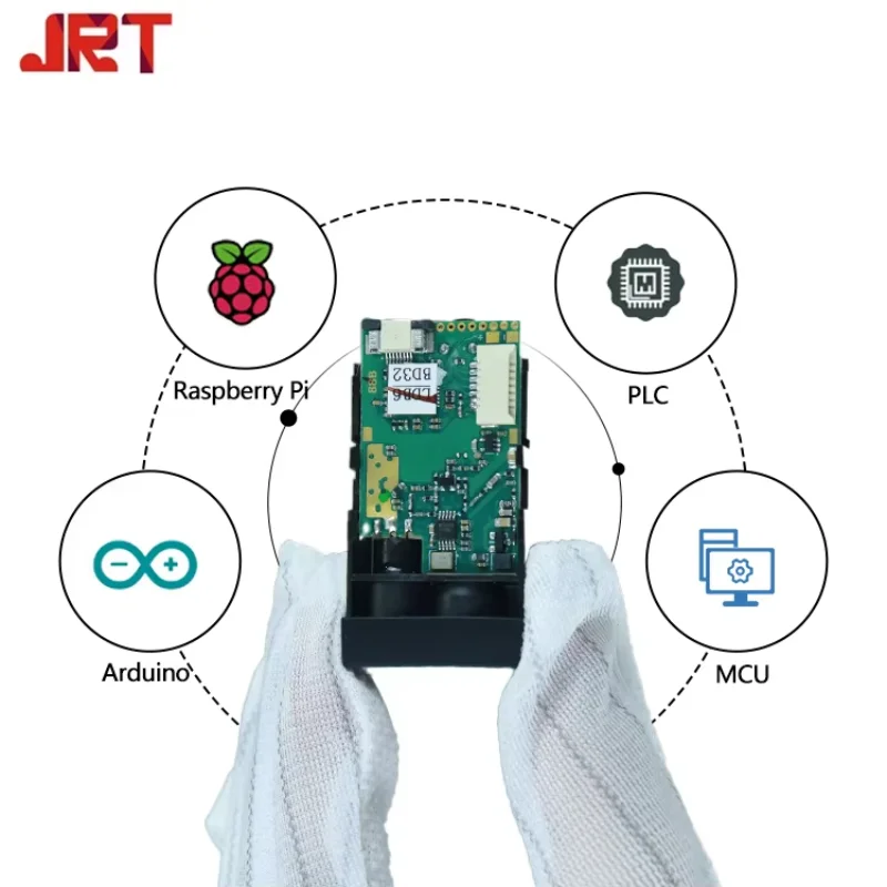JRT 60m Accurate Laser Distance Sensor Modbus Rtu Module Arduino Laser Distance Measure Sensor For PLC Controller