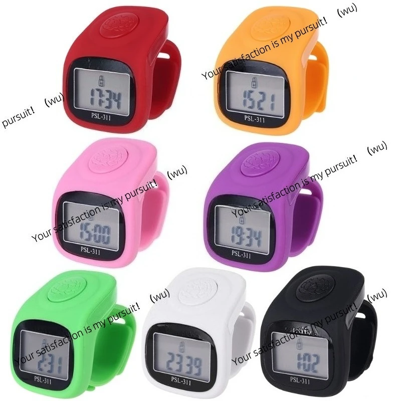 Mini Electronic Hand Counter Light Emitting Diode Display 6 Digital Finger Counter
