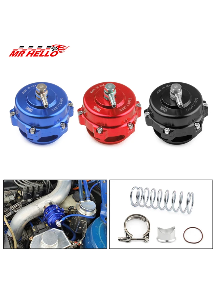 Tial Stijl 50mm Blow Off Valve CNC BOV Met V-band Flens Kit Auto Gemodificeerde Turbine Overdrukventiel hoogwaardige - afbeelding 2