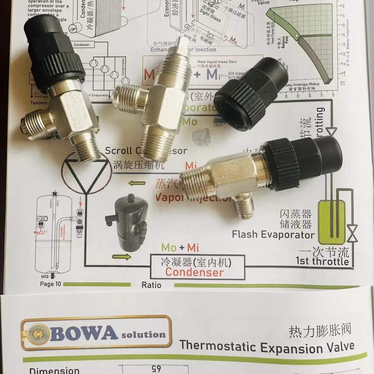 Carbon Steel shutoff service valve changing MNPT into MASE is used in refrigeration compressor for oil return & sensing pressure