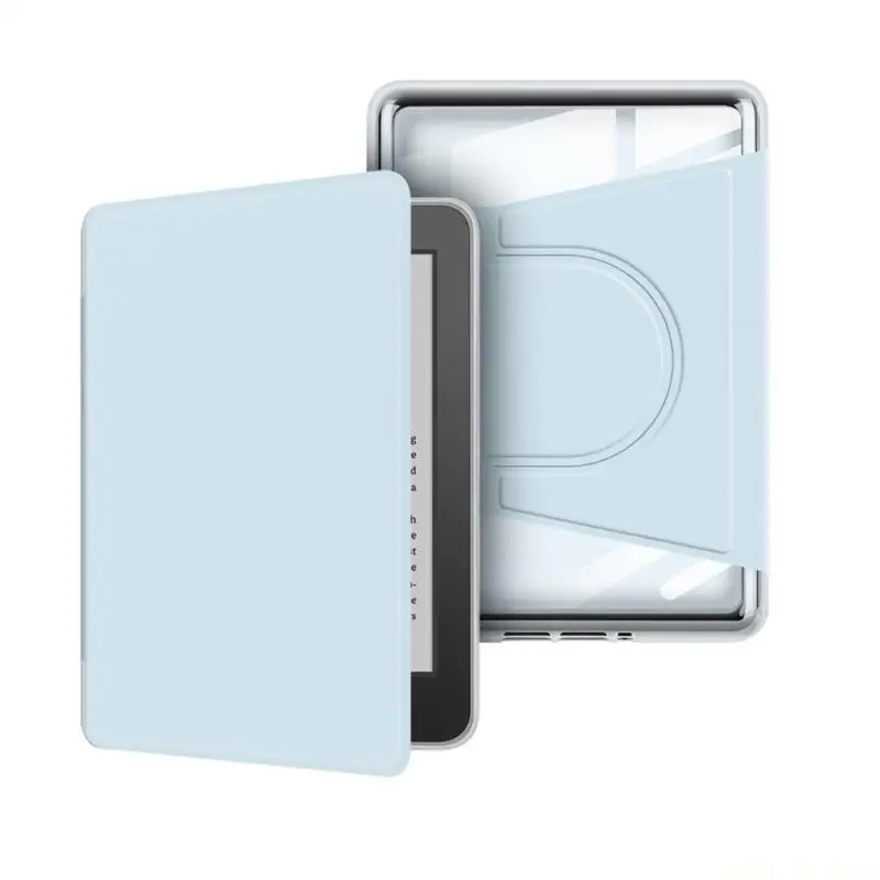 M5TD Leather textured Case Detachable Design Shockproof Cover for kpw123/958/658 Youth Edition e-Reader