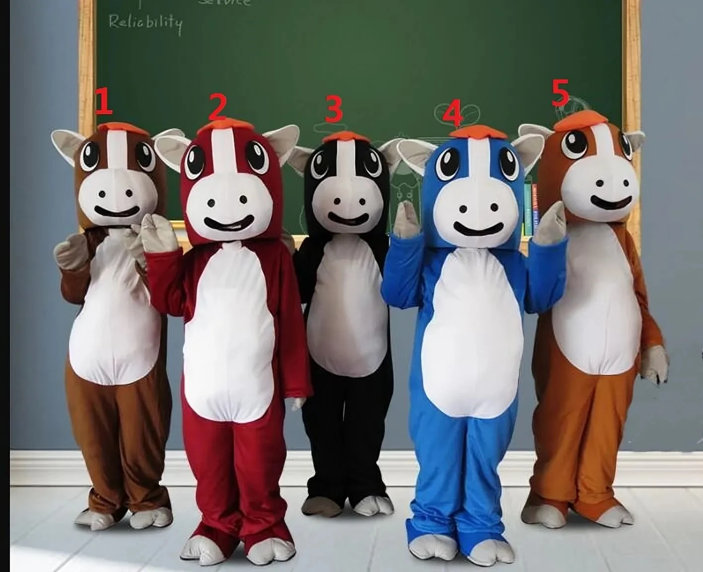 

Horse Cosplay Costume Pony Mascot Costume Cartoon Father Christmas Fancy Dress Christmas Party Donkey Maskote Factory direct