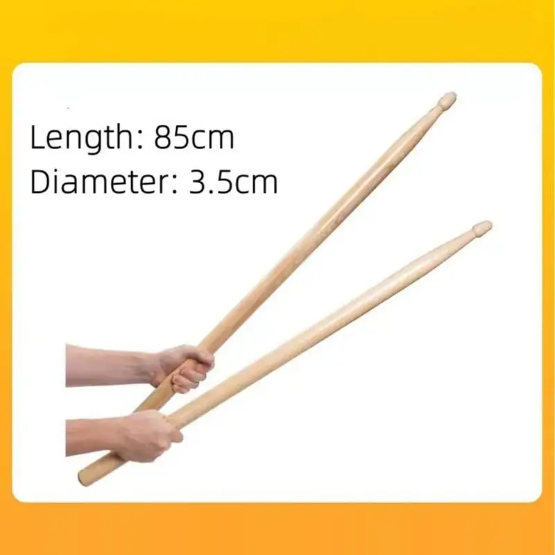 Oversized Artistic Drum Sticks Ornaments Music Themed Gift And Decoration 